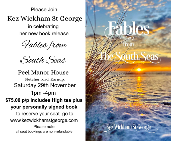 Book Release: Fables from South Seas and High Tea